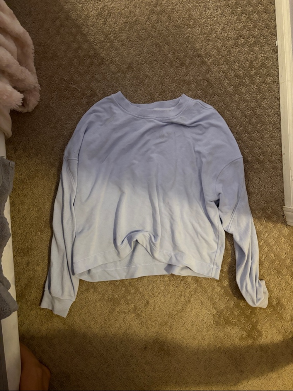 lululemon athletica Lavender Ombre Pullover Sweatshirt